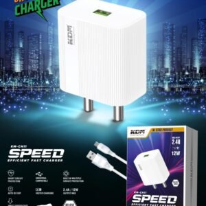 KDM KM-CH11 SPEED TYPE-C (2.4A) BELIEVE SERIES Travel Charger